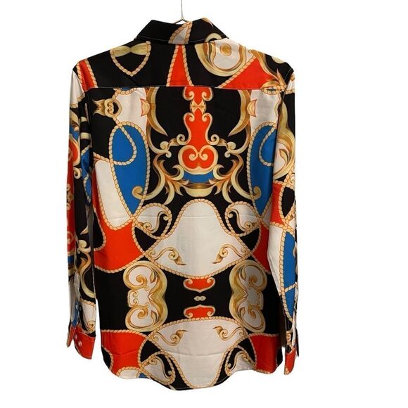 Suslo Couture Limited Edition Comfort Stretch Wrinkle Free Button-Down Shirt S - Picture 5 of 6